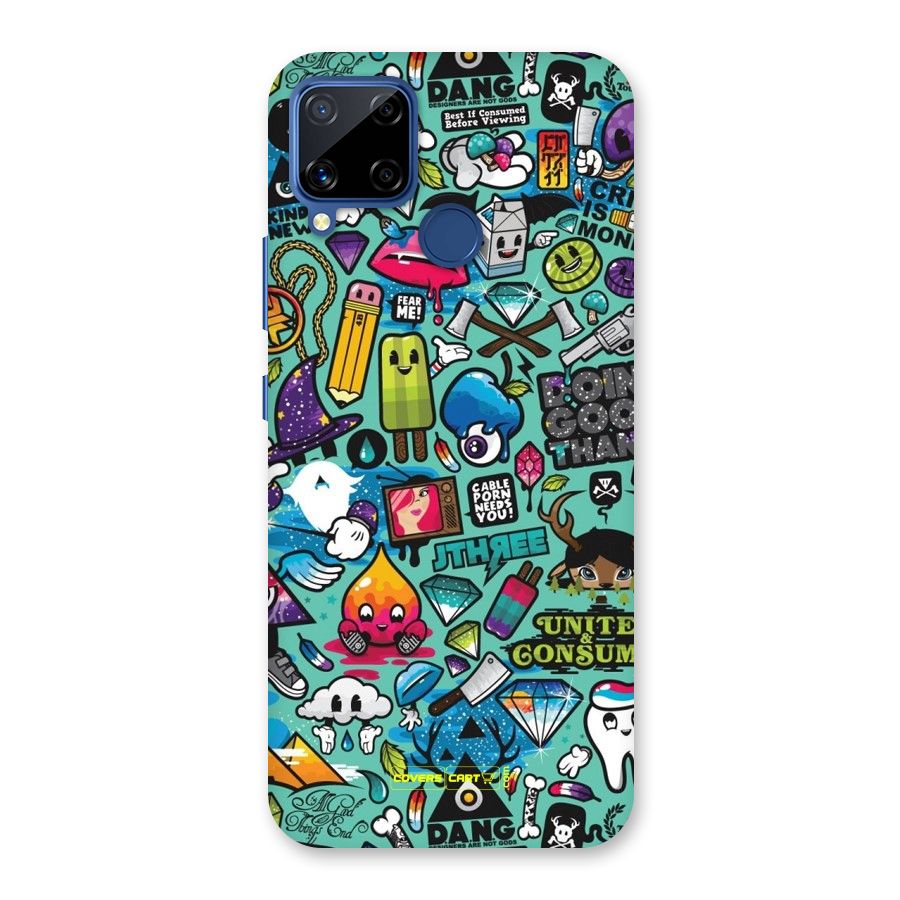 Sweet Candies Back Case for Realme C15