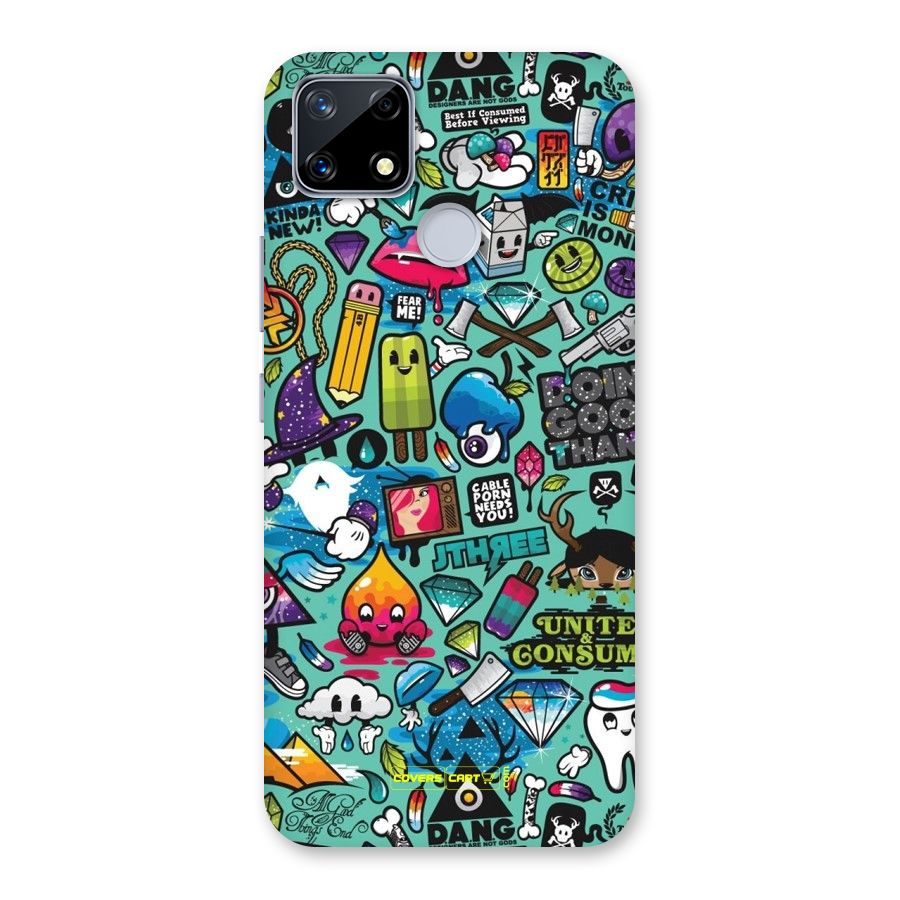 Sweet Candies Back Case for Realme Narzo 20