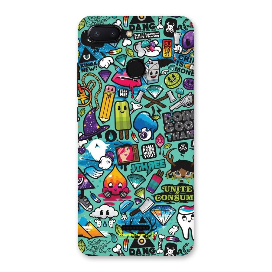 Sweet Candies Back Case for Redmi 6