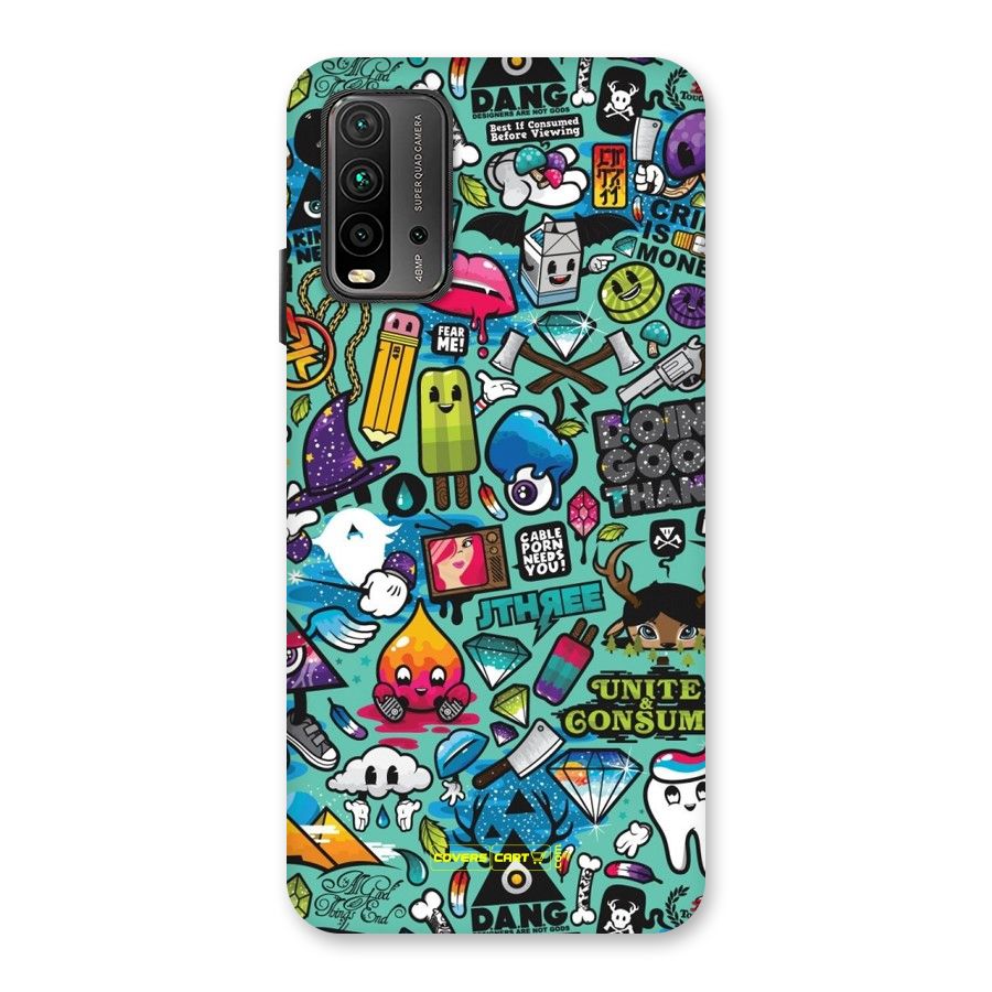 Sweet Candies Back Case for Redmi 9 Power