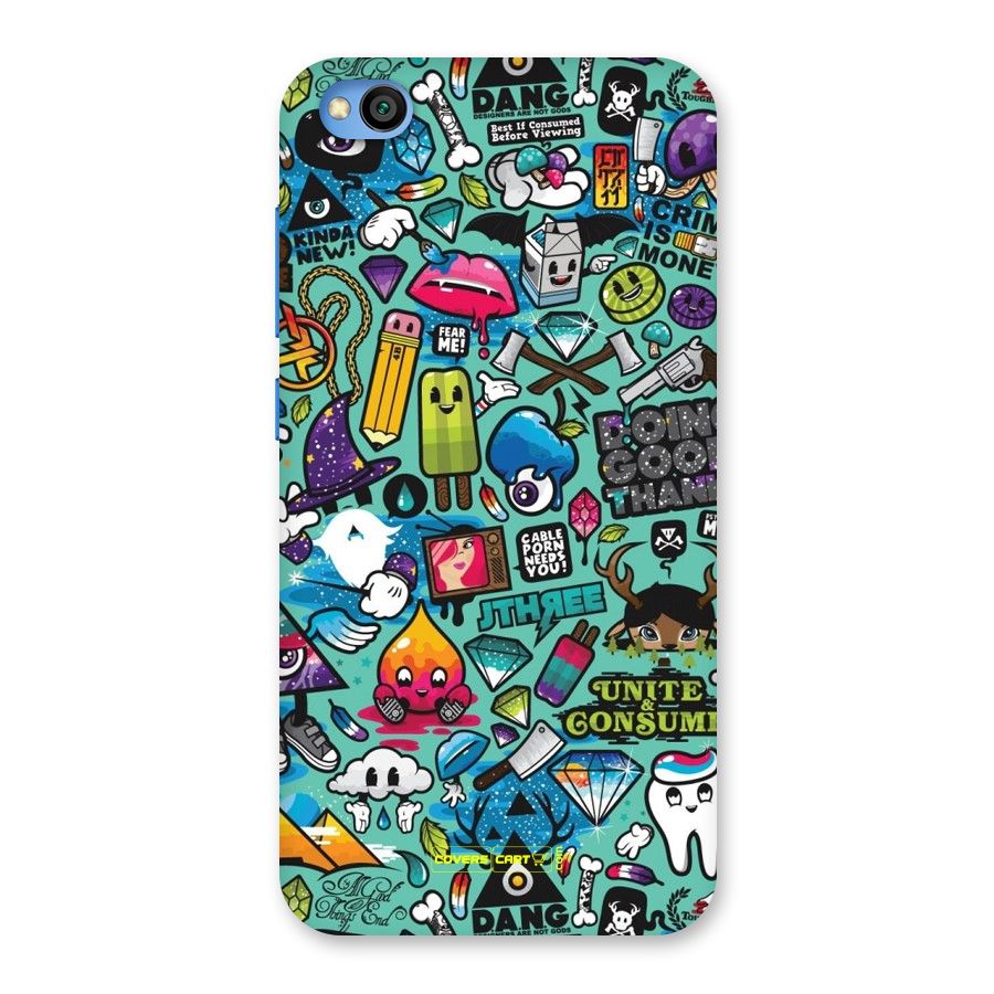 Sweet Candies Back Case for Redmi Go