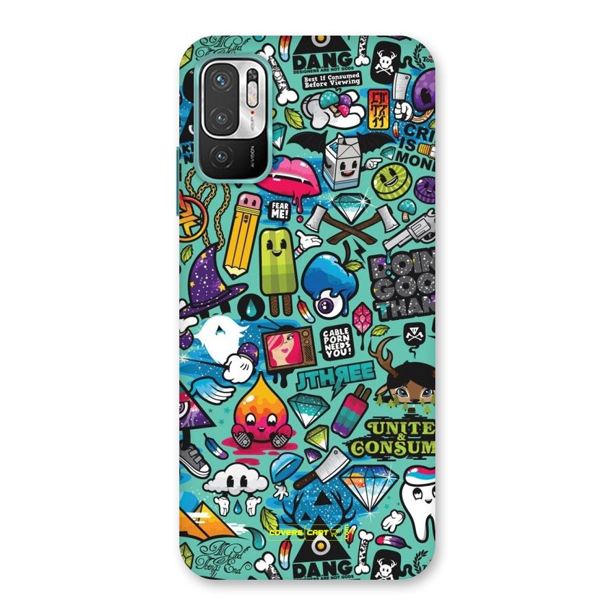 Sweet Candies Back Case for Redmi Note 10T 5G