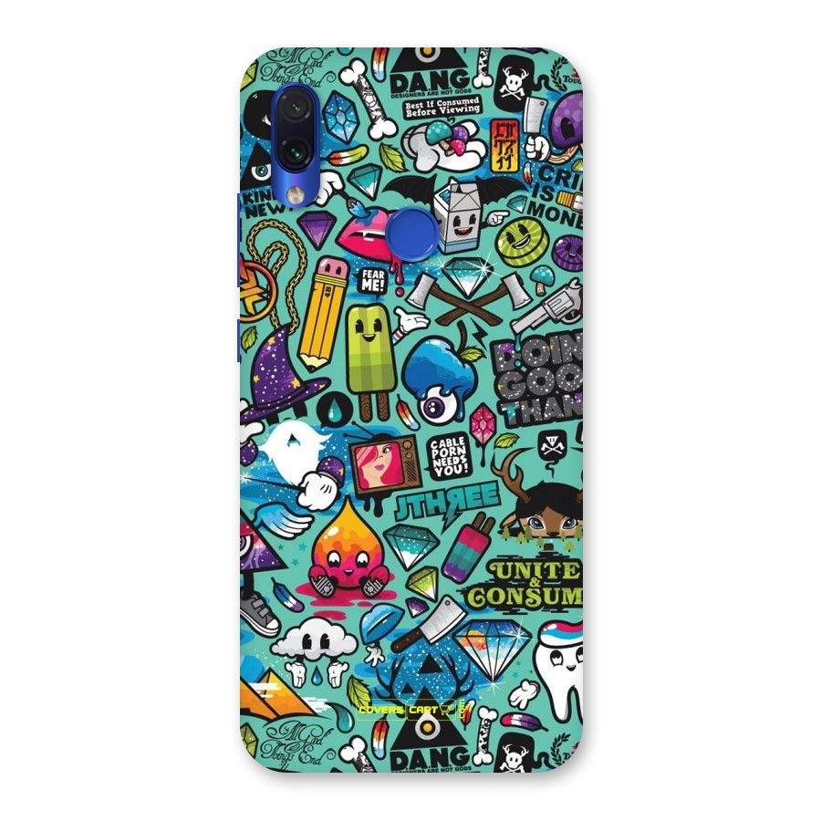 Sweet Candies Back Case for Redmi Note 7
