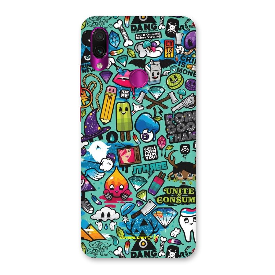 Sweet Candies Back Case for Redmi Note 7 Pro