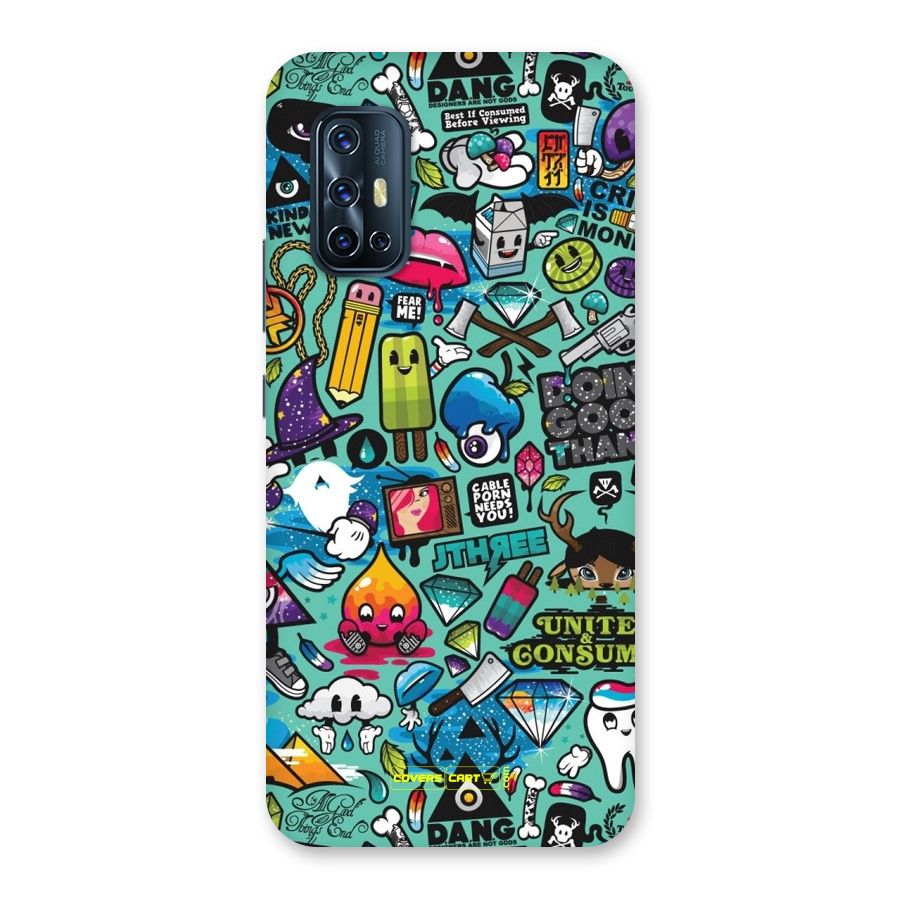 Sweet Candies Back Case for Vivo V17
