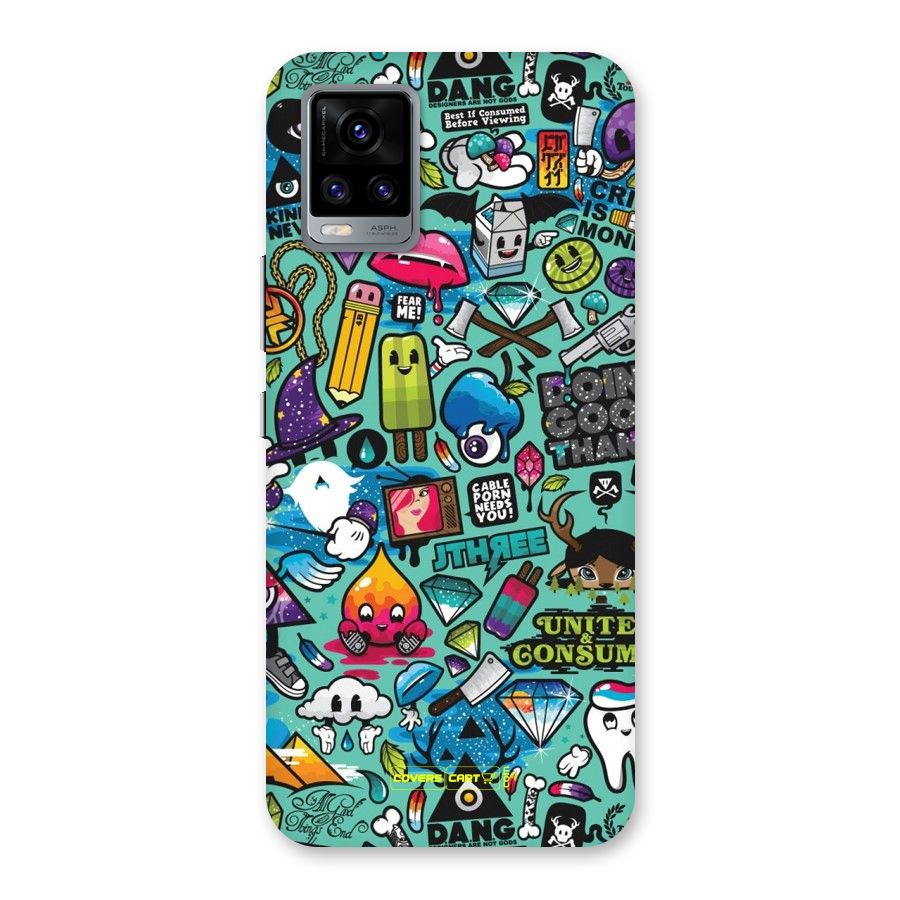Sweet Candies Back Case for Vivo V20