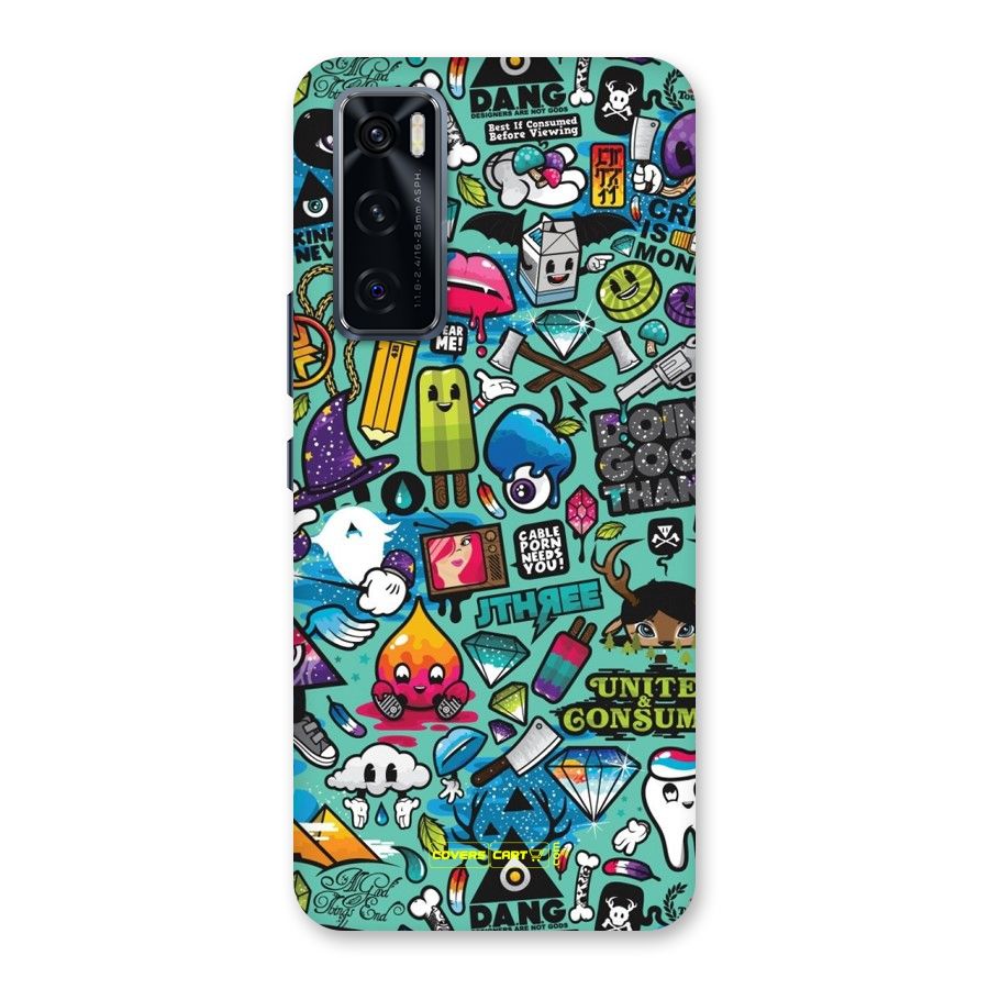 Sweet Candies Back Case for Vivo V20 SE
