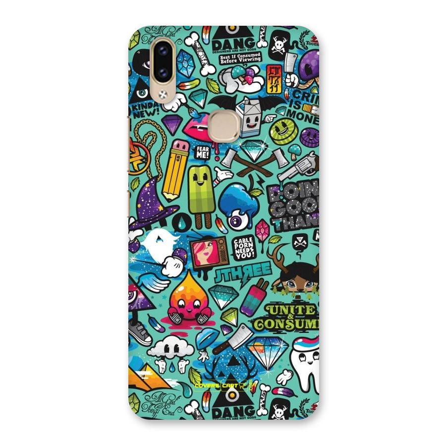 Sweet Candies Back Case for Vivo V9 Youth
