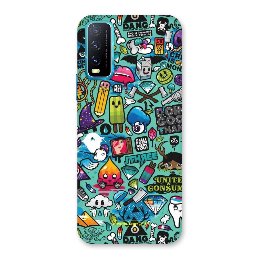 Sweet Candies Back Case for Vivo Y20