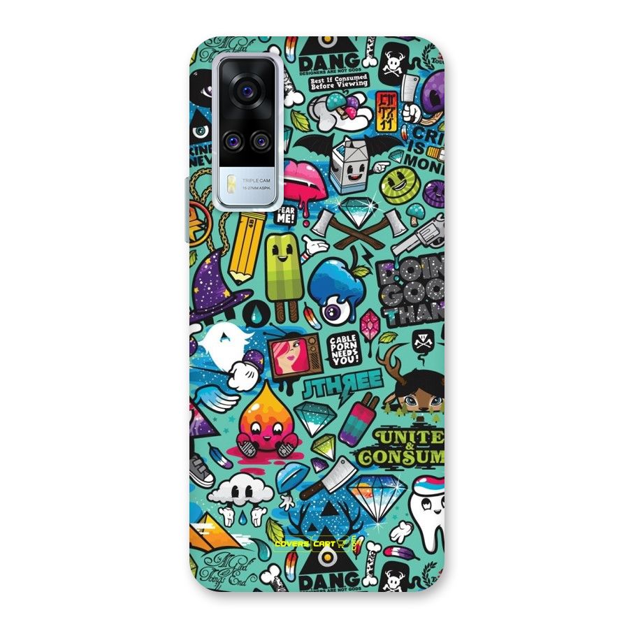 Sweet Candies Back Case for Vivo Y31