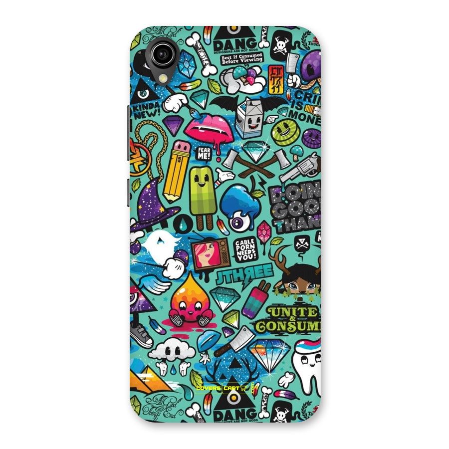 Sweet Candies Back Case for Vivo Y90