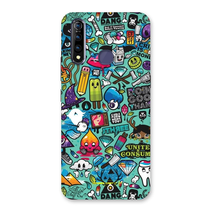 Sweet Candies Back Case for Vivo Z1 Pro