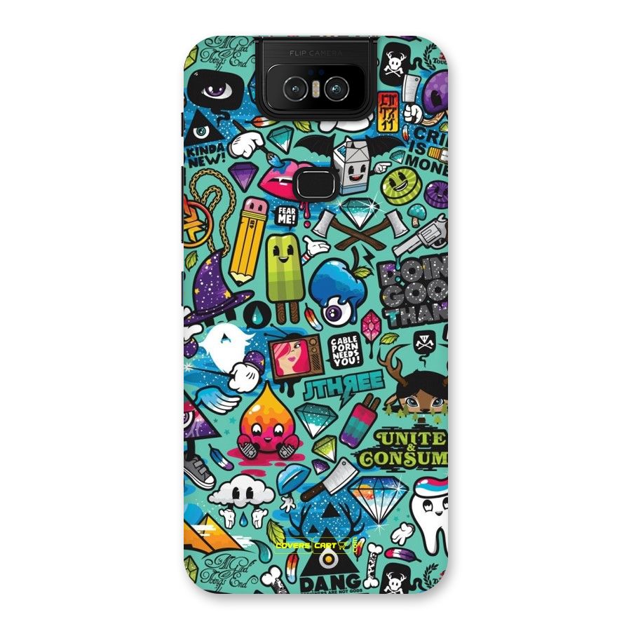 Sweet Candies Back Case for Zenfone 6z