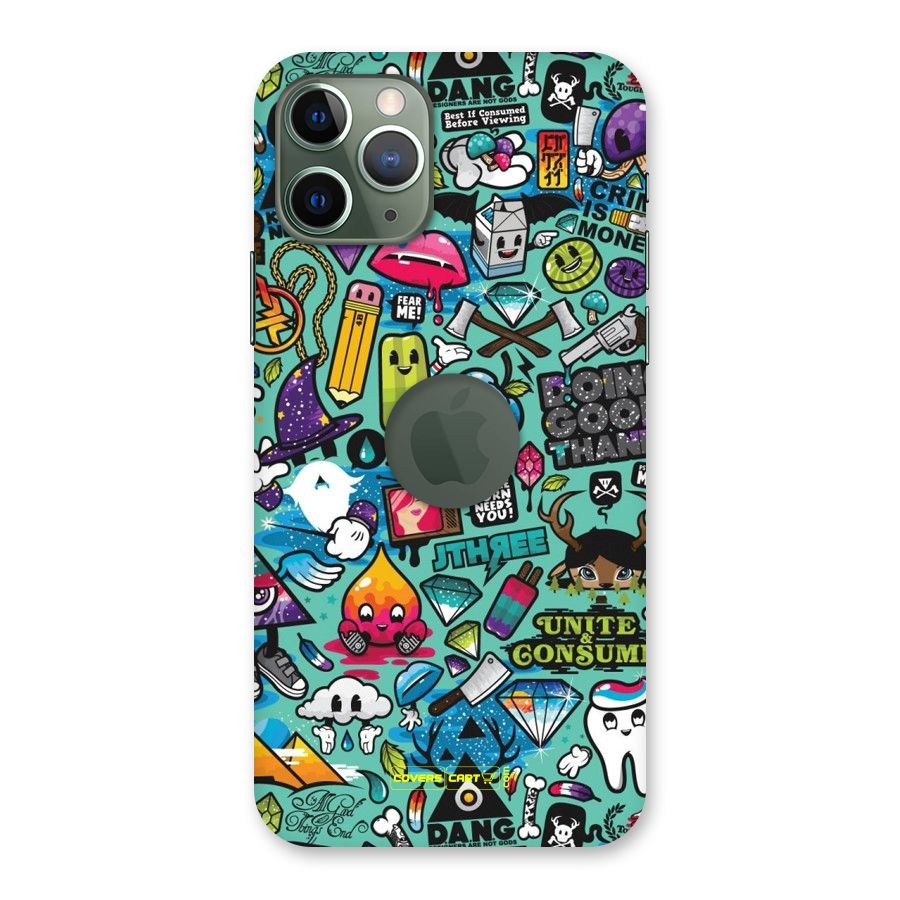 Sweet Candies Back Case for iPhone 11 Pro Logo  Cut