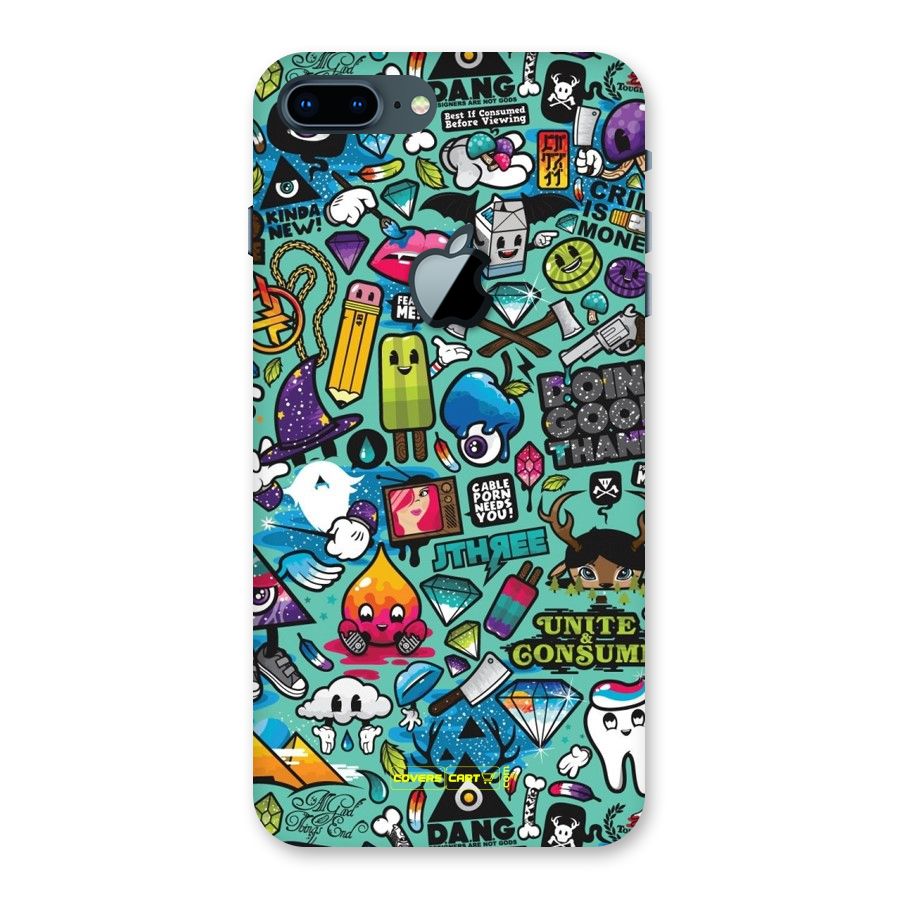 Sweet Candies Back Case for iPhone 7 Plus Apple Cut