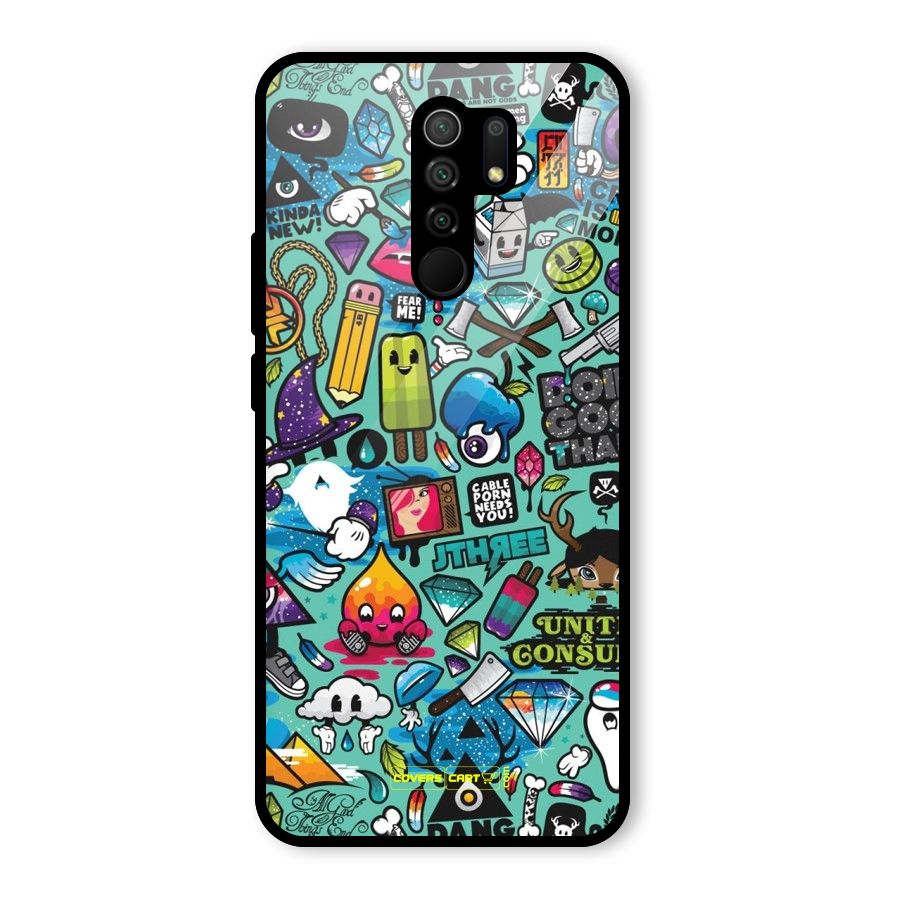 Sweet Candies Glass Back Case for Poco M2