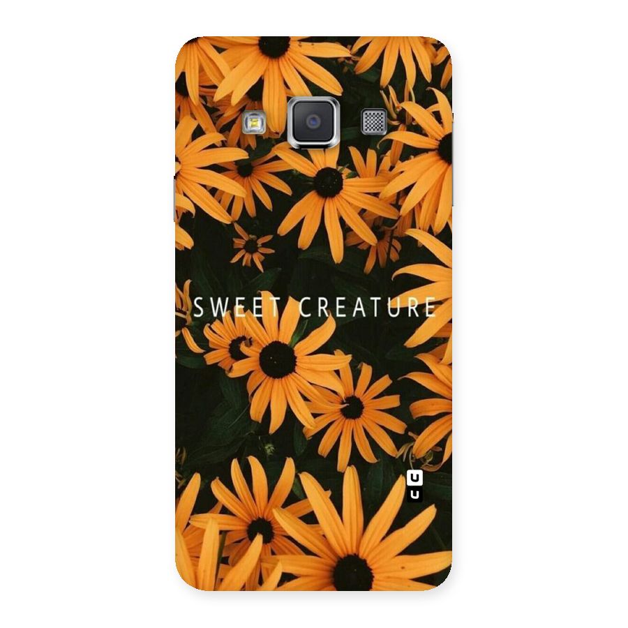 Sweet Creature Back Case for Galaxy A3
