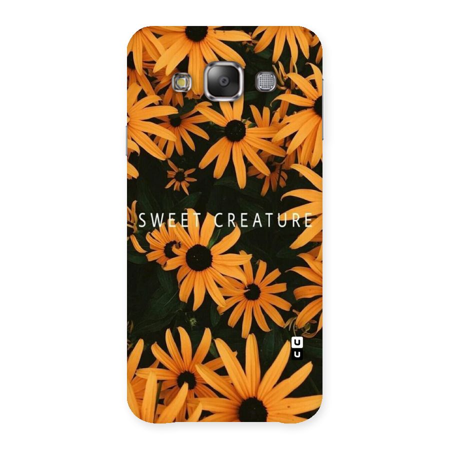 Sweet Creature Back Case for Galaxy E7