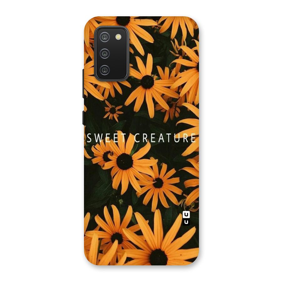 Sweet Creature Back Case for Galaxy M02s