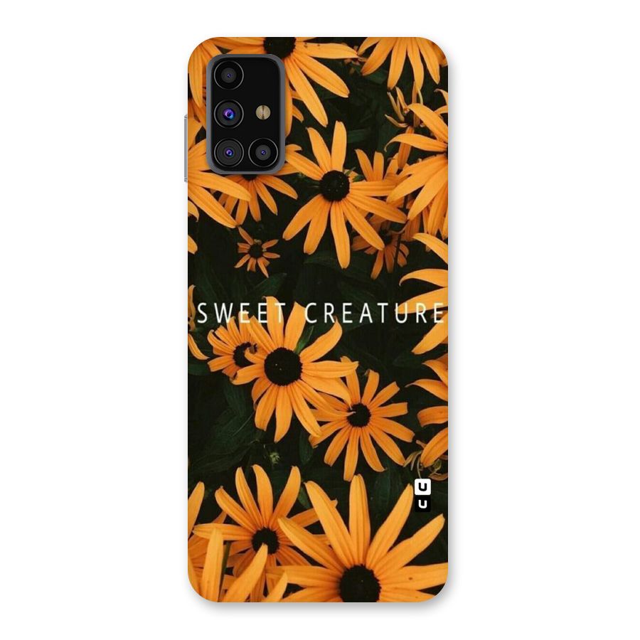 Sweet Creature Back Case for Galaxy M31s