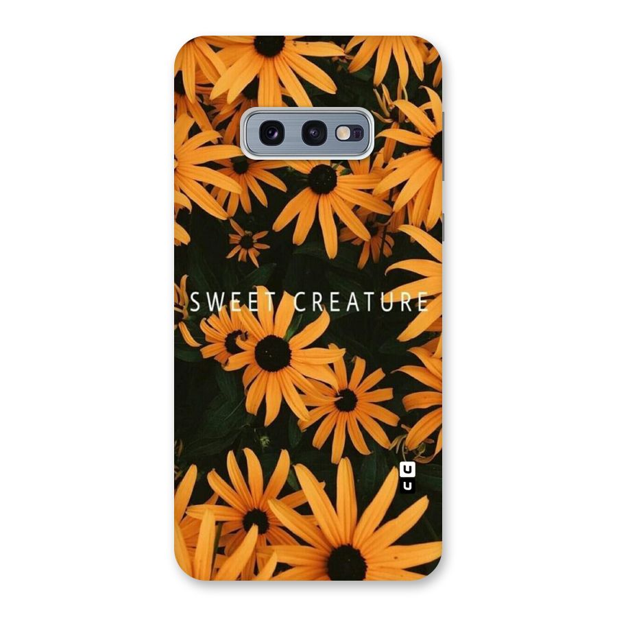 Sweet Creature Back Case for Galaxy S10e