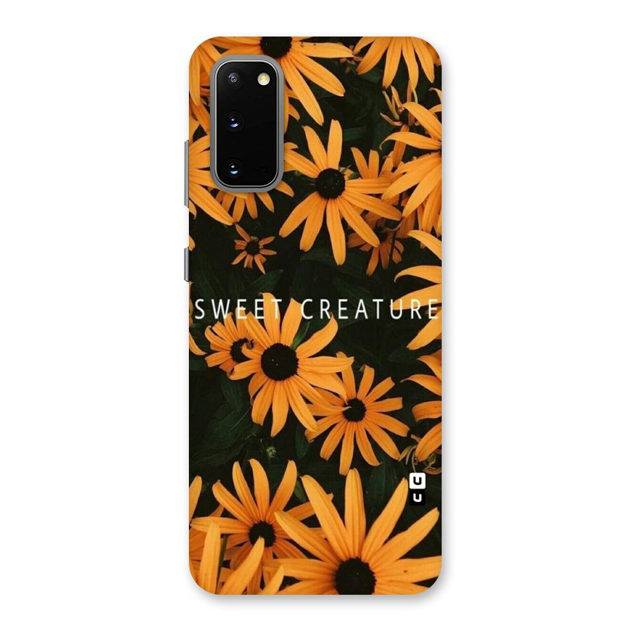 Sweet Creature Back Case for Galaxy S20