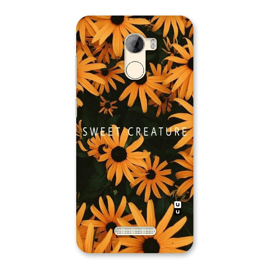 Sweet Creature Back Case for Gionee A1 LIte