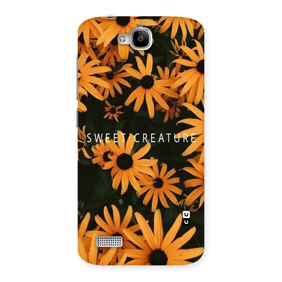Sweet Creature Back Case for Honor Holly