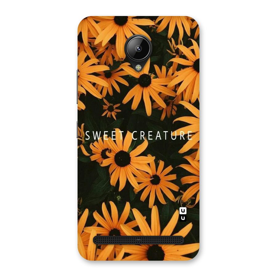 Sweet Creature Back Case for Lenovo C2