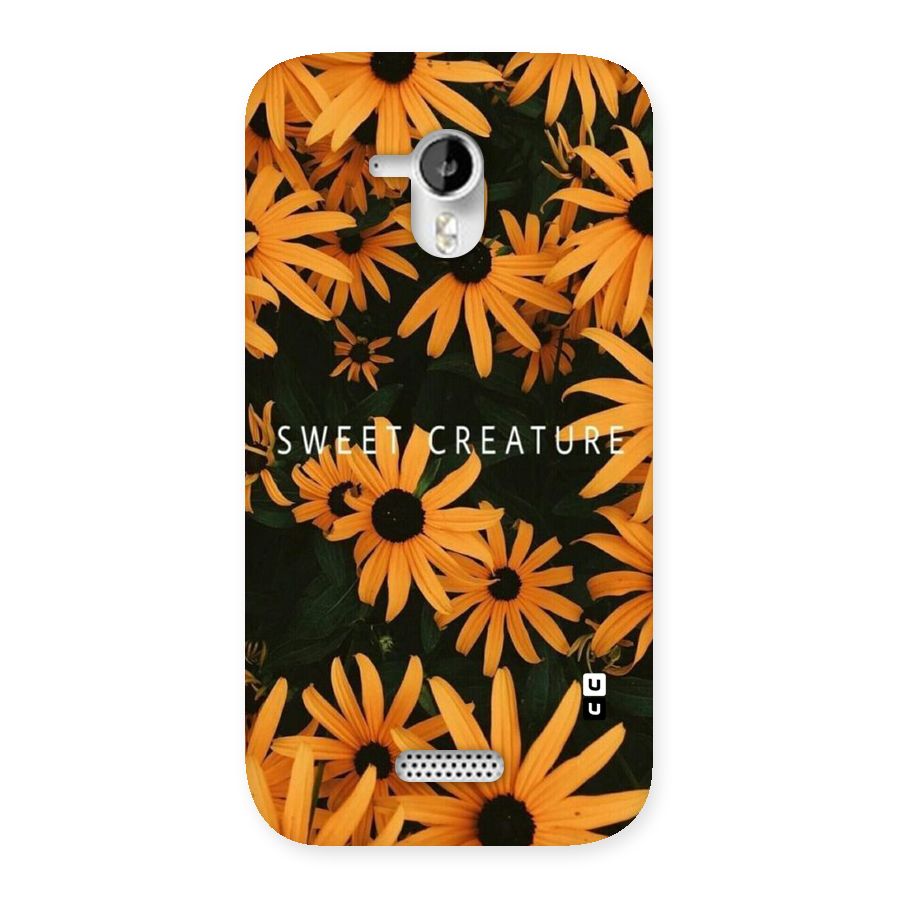 Sweet Creature Back Case for Micromax Canvas HD A116