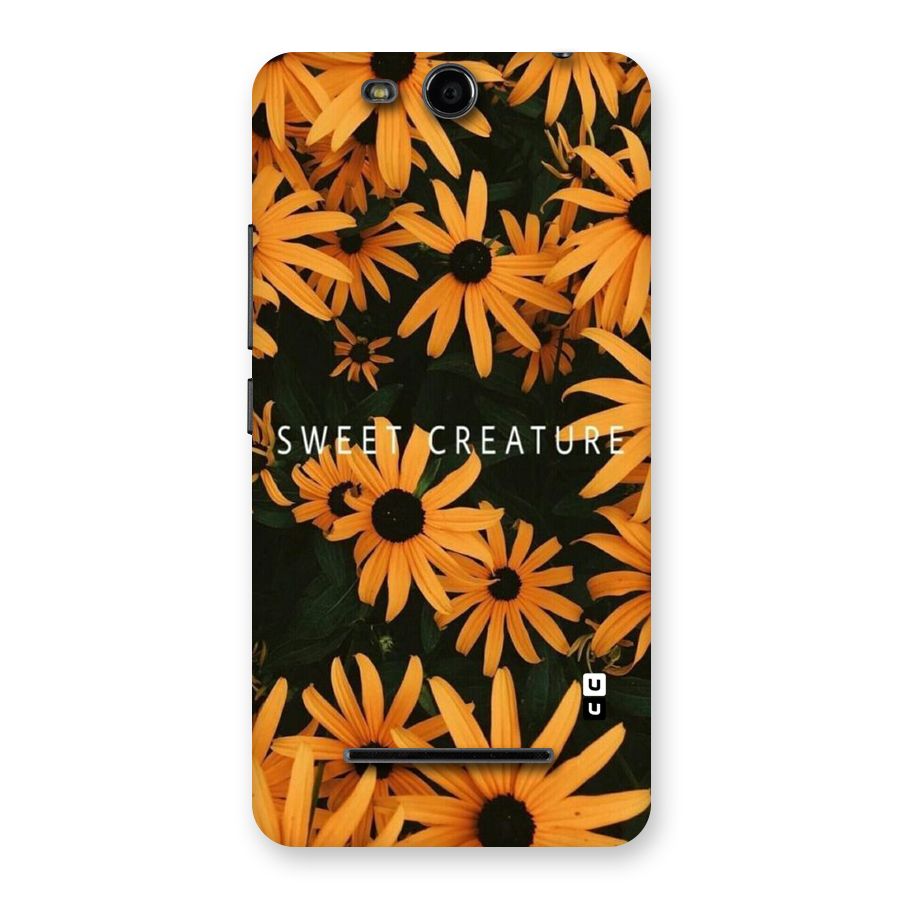 Sweet Creature Back Case for Micromax Canvas Juice 3 Q392