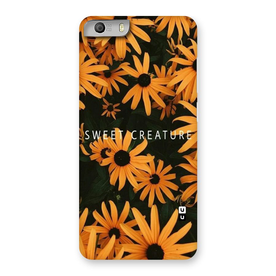 Sweet Creature Back Case for Micromax Canvas Knight 2