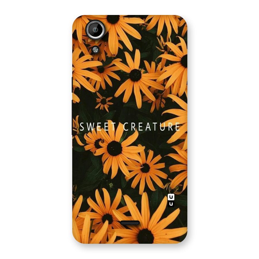 Sweet Creature Back Case for Micromax Canvas Selfie Lens Q345