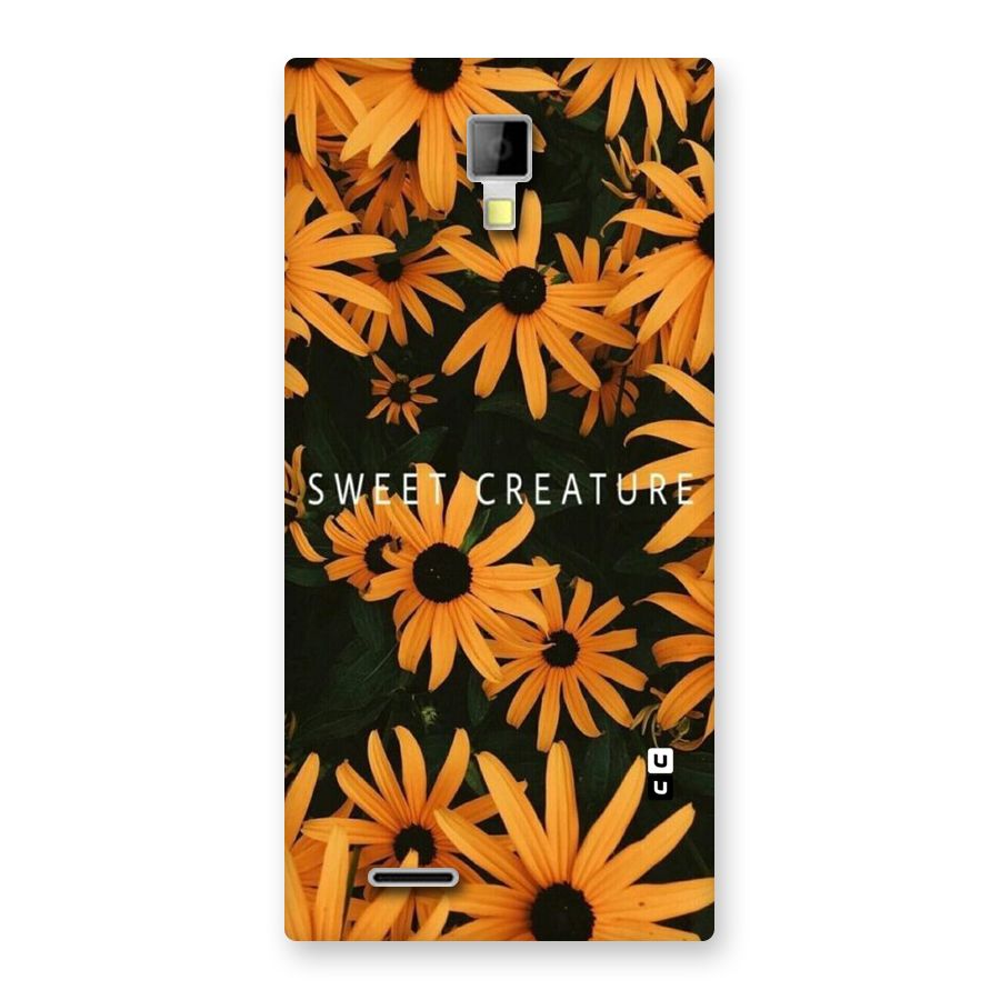 Sweet Creature Back Case for Micromax Canvas Xpress A99
