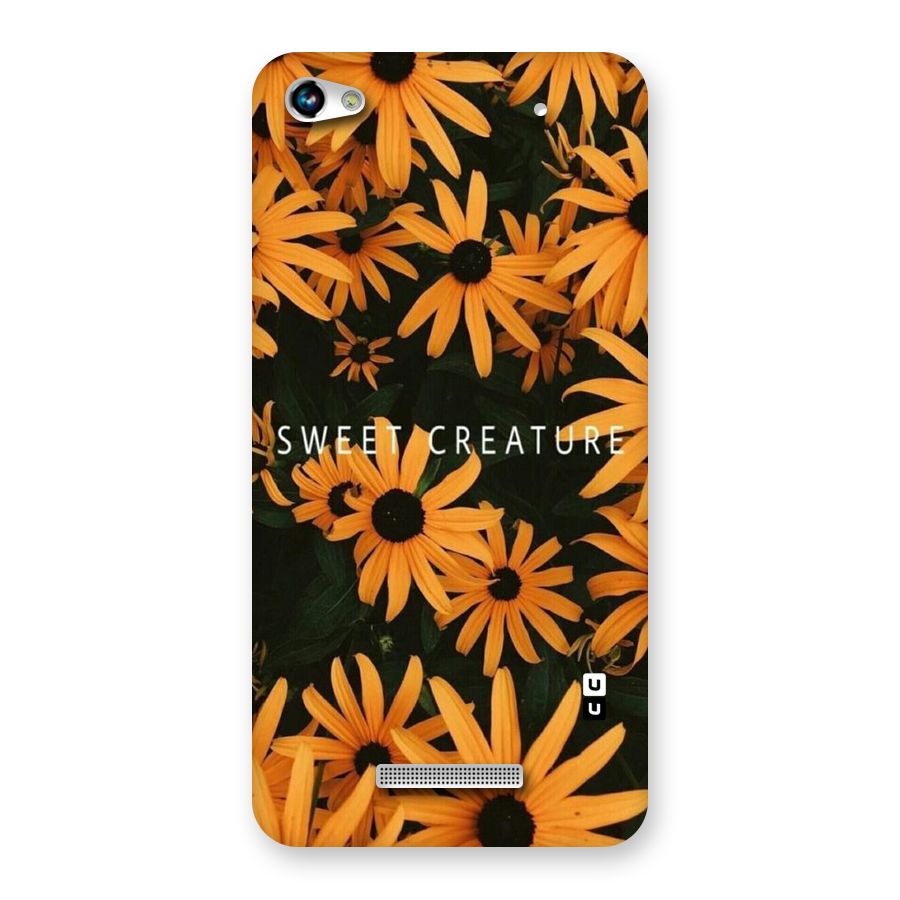 Sweet Creature Back Case for Micromax Hue 2