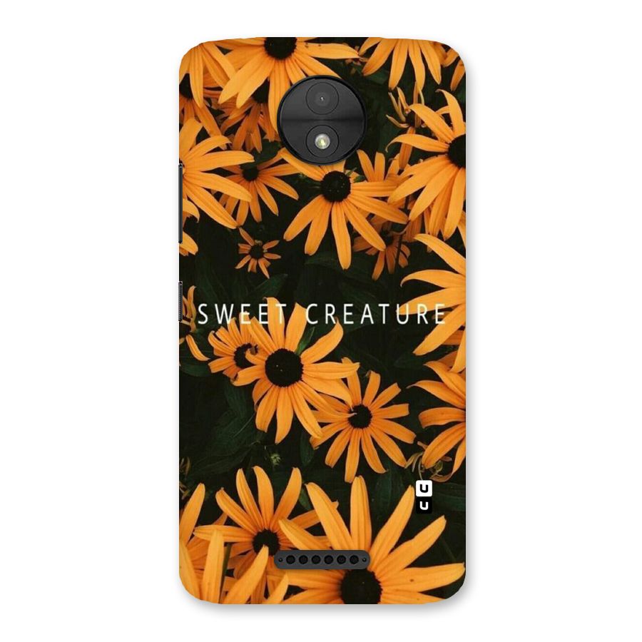 Sweet Creature Back Case for Moto C