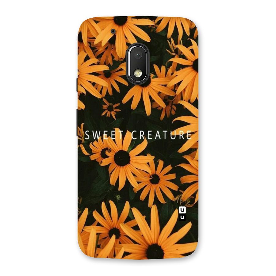 Sweet Creature Back Case for Moto G4 Play