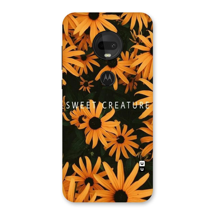 Sweet Creature Back Case for Moto G7