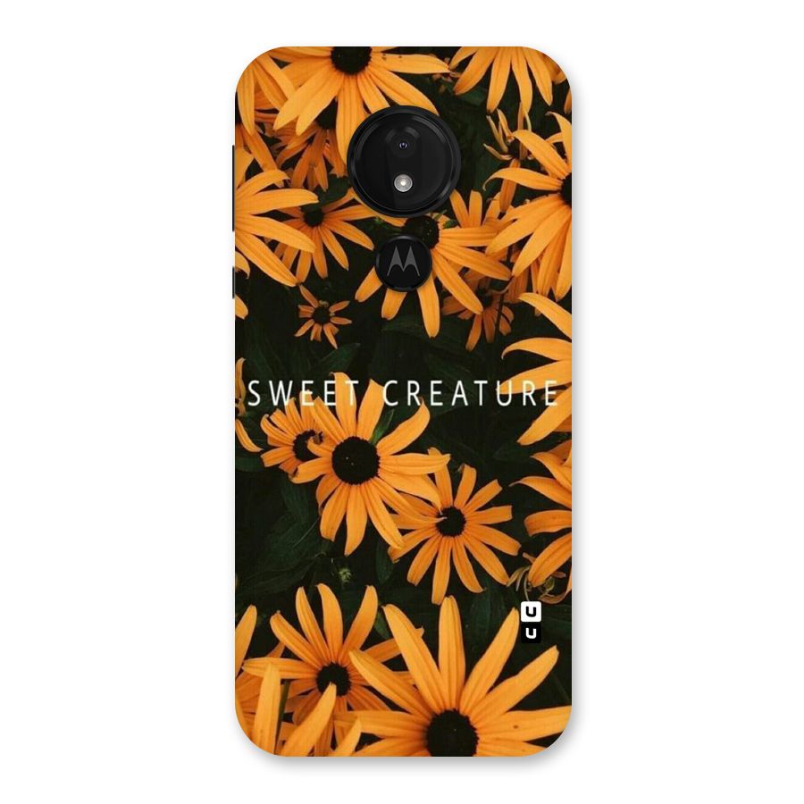 Sweet Creature Back Case for Moto G7 Power