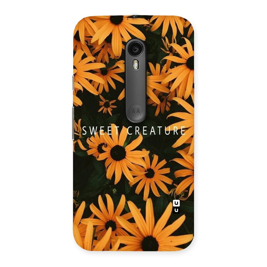Sweet Creature Back Case for Moto G Turbo