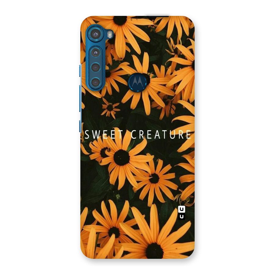 Sweet Creature Back Case for Motorola One Fusion Plus