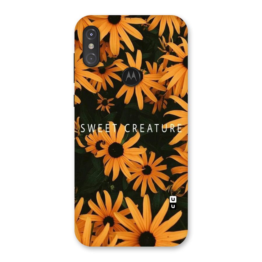Sweet Creature Back Case for Motorola One Power