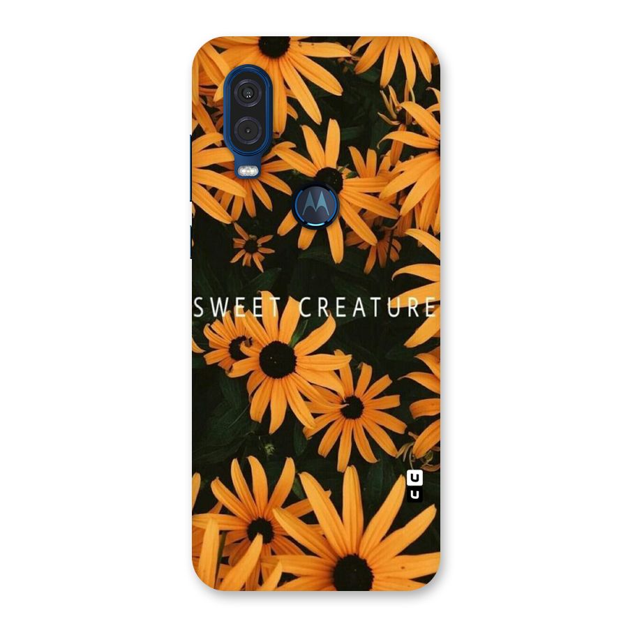 Sweet Creature Back Case for Motorola One Vision