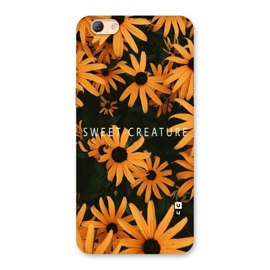 Sweet Creature Back Case for Oppo F3 Plus