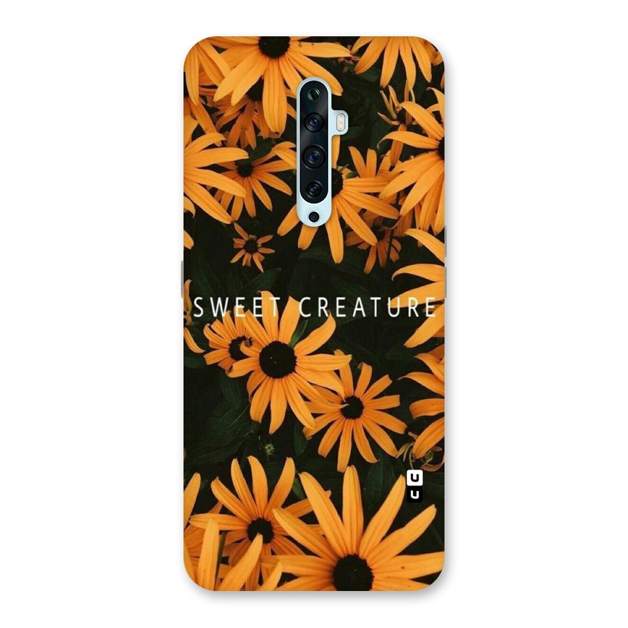 Sweet Creature Back Case for Oppo Reno2 F