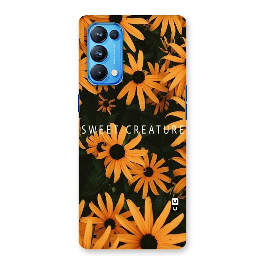 Sweet Creature Back Case for Oppo Reno5 Pro 5G