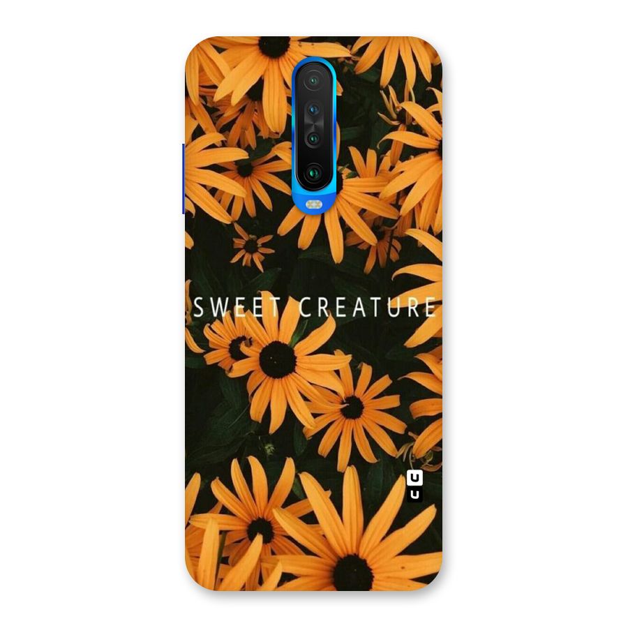 Sweet Creature Back Case for Poco X2