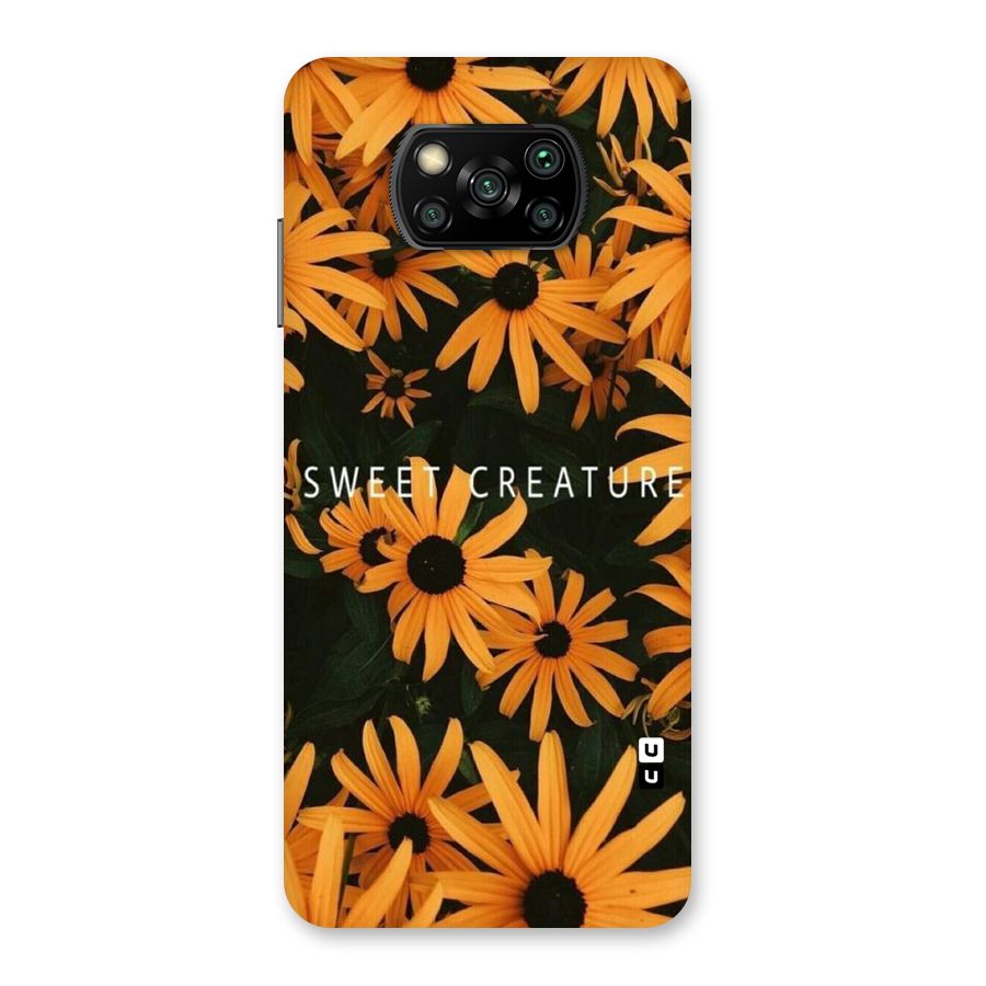 Sweet Creature Back Case for Poco X3