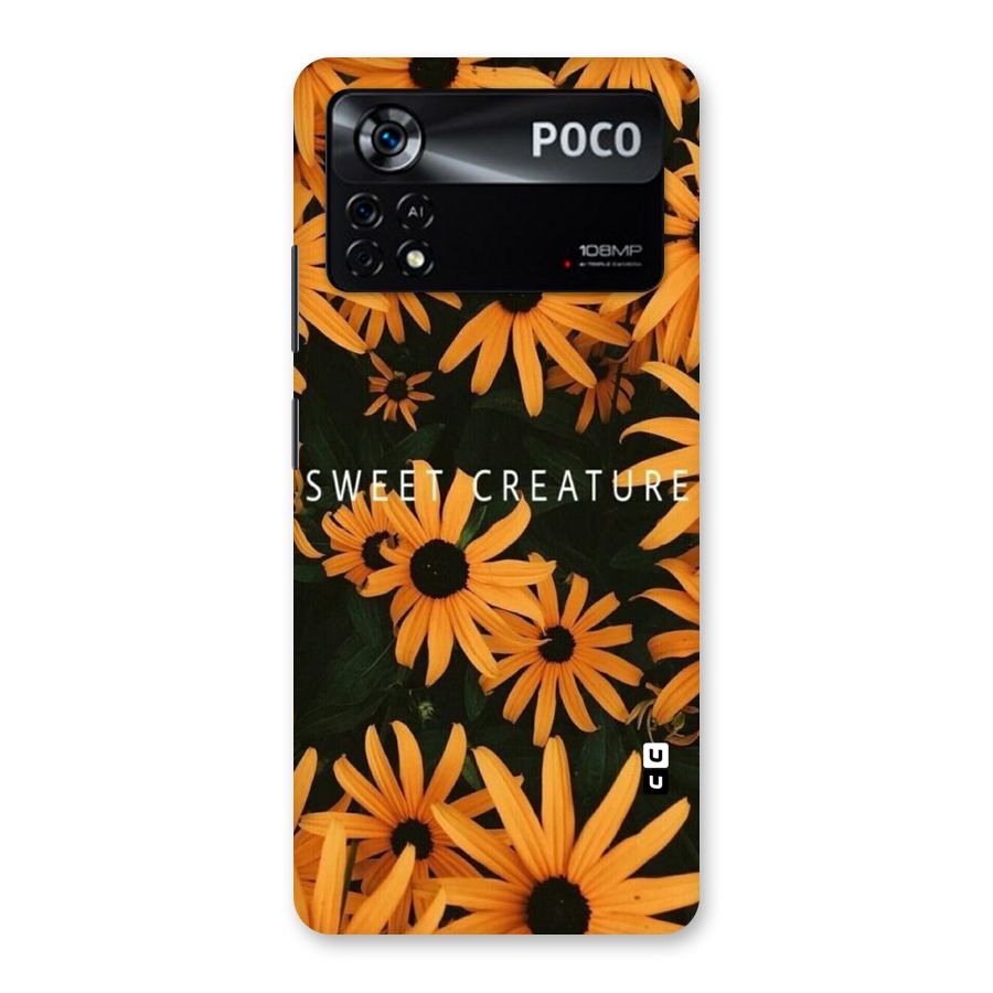 Sweet Creature Back Case for Poco X4 Pro 5G