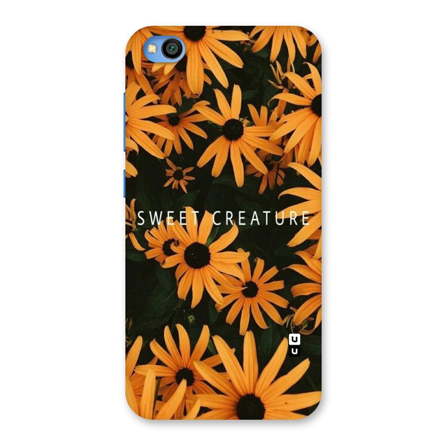 Sweet Creature Back Case for Redmi Go